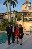 Respected guests of the Lobortas House's Jewelry Show in the Mar-a-Lago billionaires' club