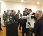 Presentation of the exhibition to guests and journalists