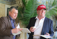 Donald Trump and Igor Lobortas