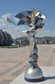 The women's Chess Oscar "Caissa" at the 42nd World Chess Olympiad in Baku.