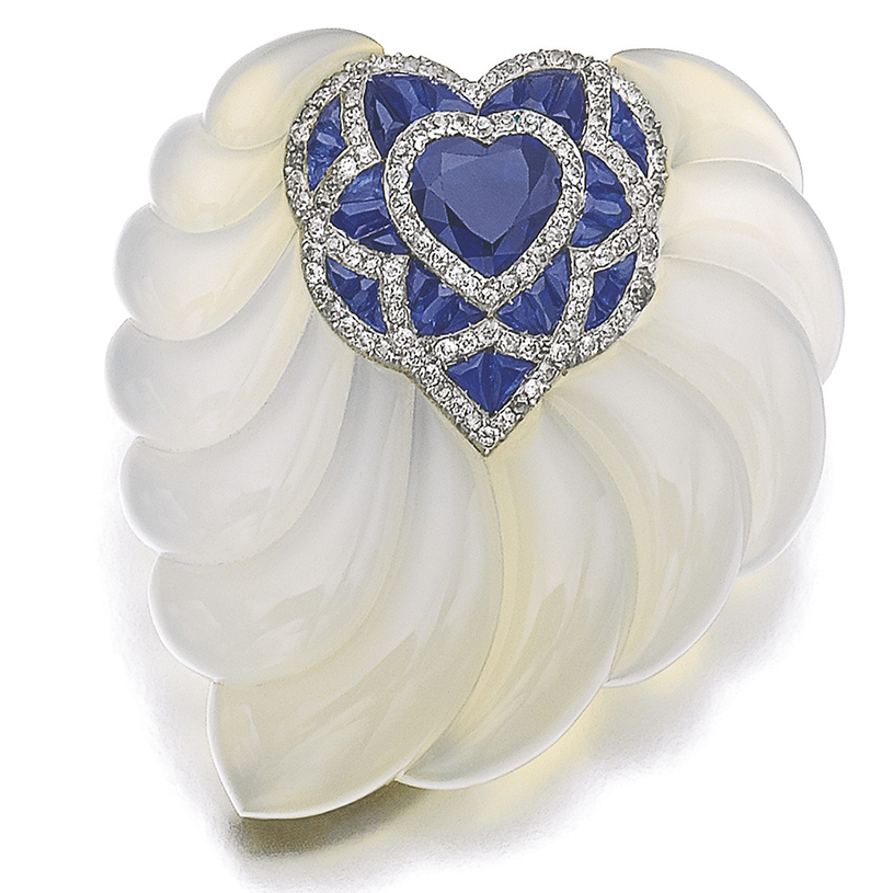 Chalcedony-sapphire-and-diamond-brooch-Suzanne-Belperron-1942-815