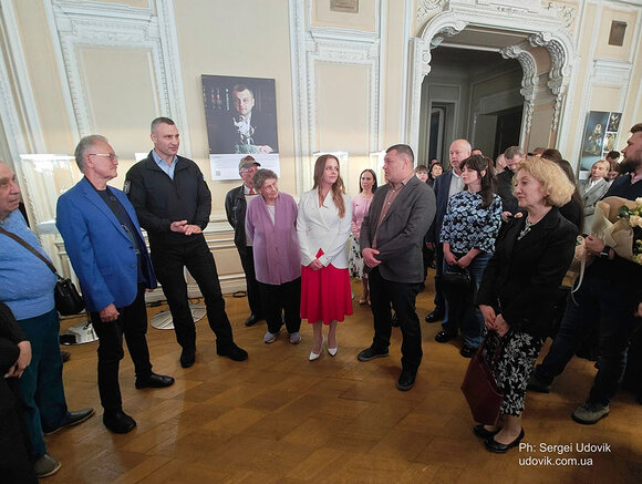 The official opening ceremony of the exhibition with the participation of Vitali Klitschko